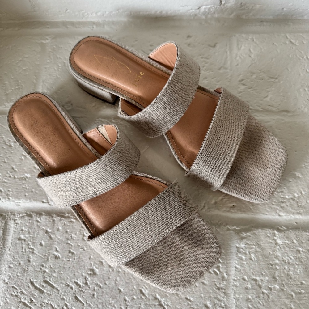 Joie Nolita Linen Sandals